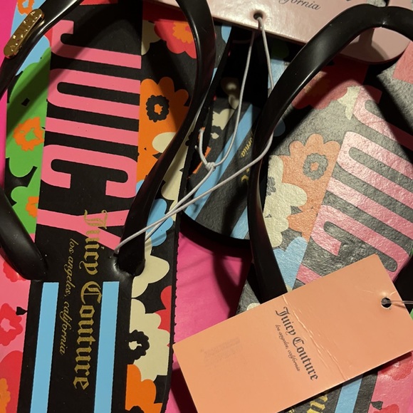 Juicy Couture “Solo” women’s flip flops - Picture 3 of 3